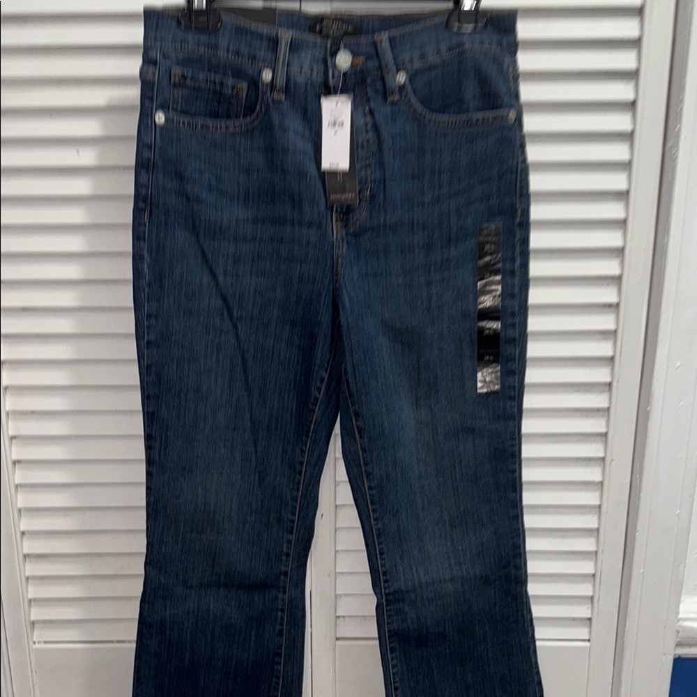Banana Republic Dark Blue Boot Cut Jeans